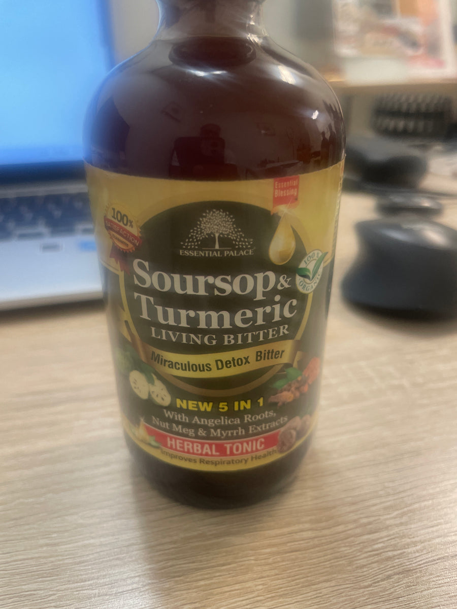 Soursop & turmeric living bitter – Natural Vibez