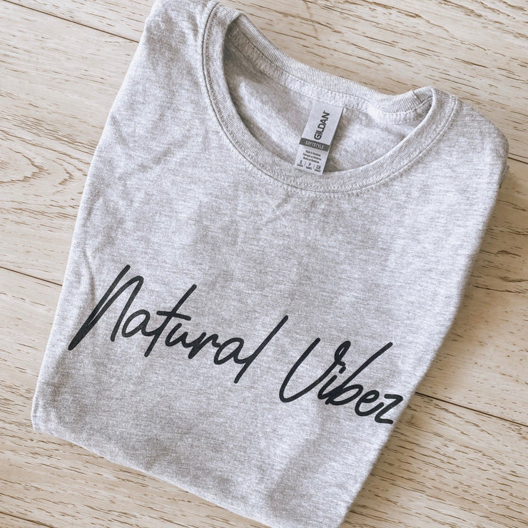 Natural Vibez Cursive Shirt
