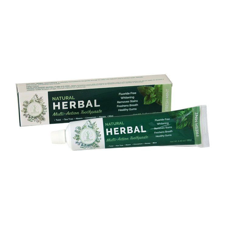 Natural Herbal Fresh Mint Toothpaste