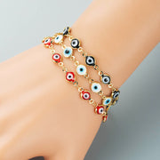 Colorful Eye Simple Bracelet