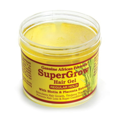 SuperGrow Hair Gel: Regular Hold - 4 oz.